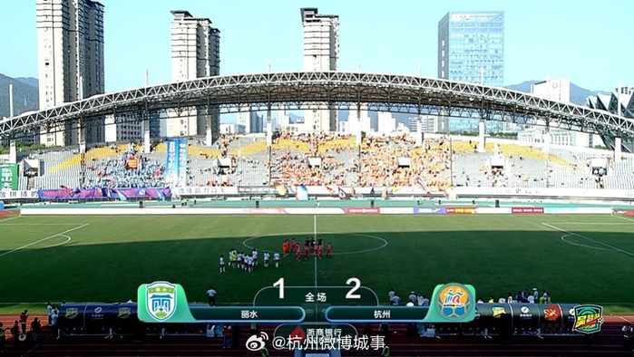 乐鱼体育官网-杭州队客场2比1力克丽水队，吴越杯浙商银行浙江省城市足球联赛第五轮激战_新浪新闻